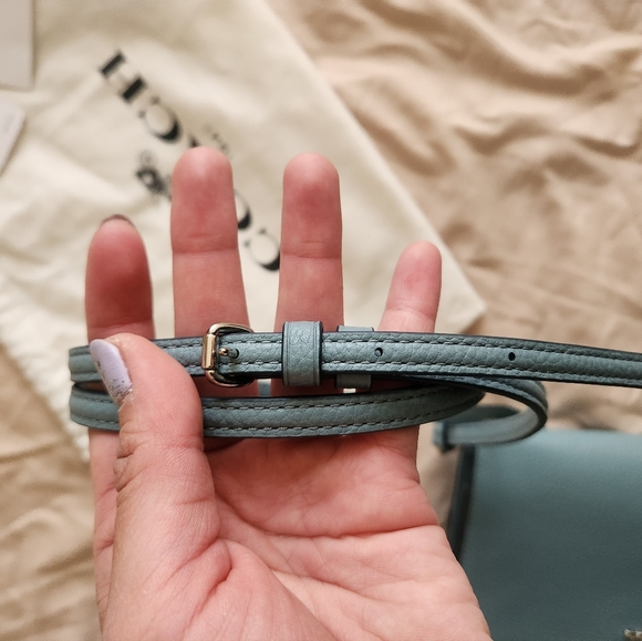 Coach Hayden Foldover Crossbody Clutch Bag in Blue Cloud - Picture 12 of 12